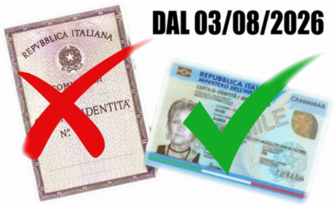 Avviso Carta d'Identità cartacea