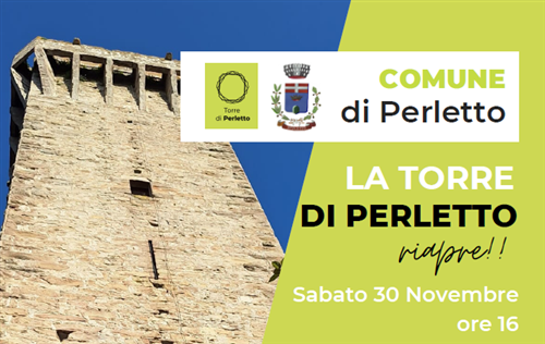 La Torre di Perletto riapre!!